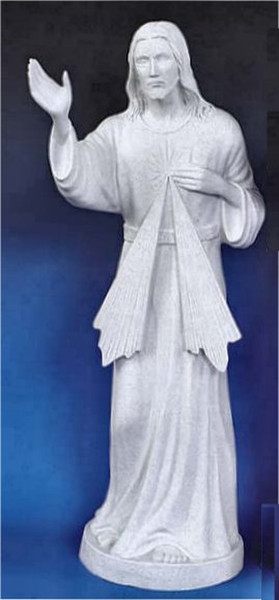 Jesus Of Divine Mercy Statue - One hand reaching forward